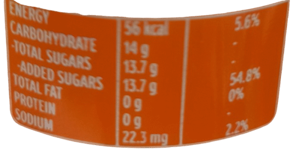 Fanta Orange Soft Drink 300ml Can - Image 2