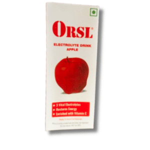 ORSL Apple Electrolyte Drink – 200ml pack for ₹35, energy booster with Vitamin C and electrolytes