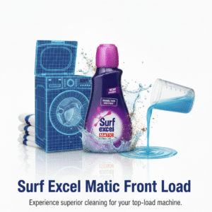 Surf Excel Matic Liquid Detergent Top Load 500ml bottle for washing machines