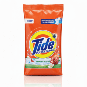 Tide Detergent Powder 1kg pack for powerful stain removal and bright clothes