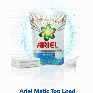Ariel Detergent Powder 2kg pack for stain removal and bright clothes