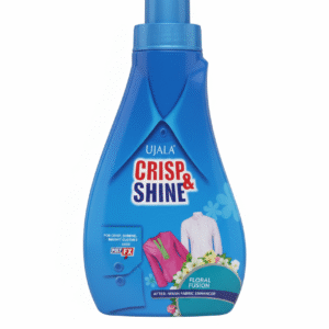 Ujala Crisp & Shine 200 ml bottle – fabric conditioner for bright and crisp clothes