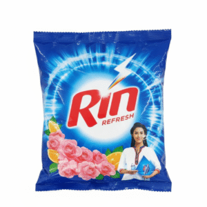 Rin Detergent Powder 500g pack for bright, clean, and fresh clothes