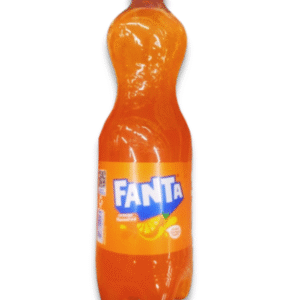 Fanta 750ml orange soft drink bottle