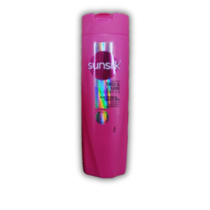 Sunsilk Shampoo 180ml bottle for soft, smooth, and shiny hair