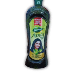 Dabur Amla Hair Oil 450ml family pack bottle for strong, thick, and shiny hair