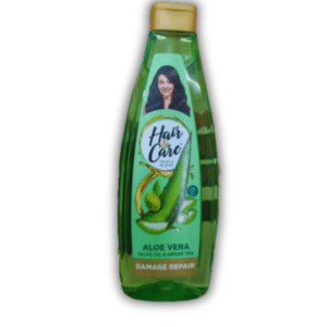 Hair & Care Aloe Vera Hair Oil 300ml bottle for soft, shiny, and nourished hair