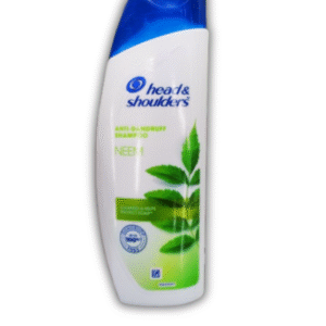 Head & Shoulders Neem Shampoo 180ml bottle for dandruff-free healthy hair