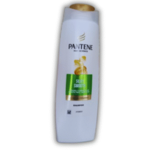 Pantene Silky Smooth Care Shampoo 180ml bottle for silky, soft, and shiny hair