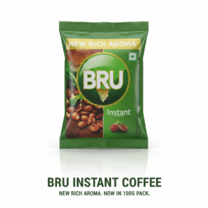Bru Instant Coffee 100 g jar – premium instant coffee with rich aroma