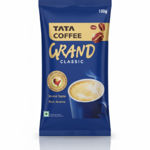 Tata Coffee Grand Classic 100 g – premium instant coffee with rich aroma