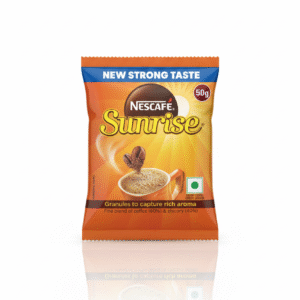 Nescafé Sunrise 50 g jar – instant coffee with coffee and chicory blend