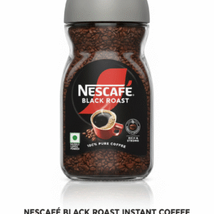 Nescafé Black Roast 90 g jar – bold and intense instant coffee